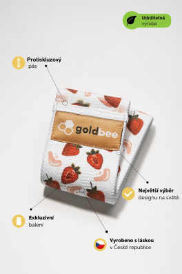 GoldBee BeBooty Strawberry (Barva Strawberry, Velikost L)