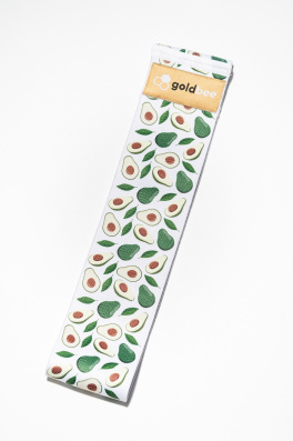GoldBee Posilovací guma BeBooty Avocado (Barva Avocado, Velikost L)
