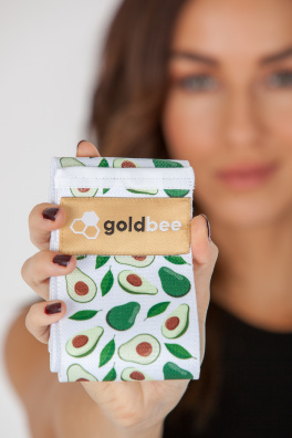 GoldBee Posilovací guma BeBooty Avocado (Barva Avocado, Velikost L)