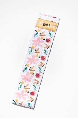 GoldBee Posilovací guma BeBooty Flowers (Barva Flowers, Velikost L)