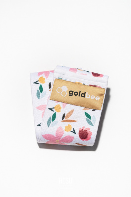 GoldBee Posilovací guma BeBooty Flowers (Barva Flowers, Velikost M)
