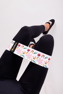 GoldBee Posilovací guma BeBooty Flowers (Barva Flowers, Velikost L)