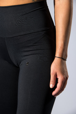 GoldBee Legíny Push-Up Second Skin Black (Barva Black, Velikost 3XL)