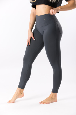GoldBee Tvarující Legíny Lycra Grey (Barva Grey, Velikost 3XL)
