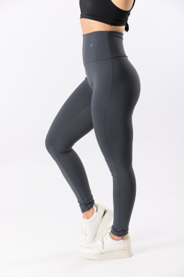 GoldBee Legíny Stahující Pas Lycra Grey (Barva Grey, Velikost 3XL)