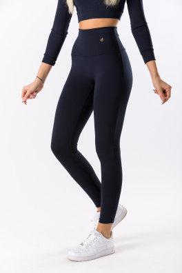 GoldBee Legíny B2 Second Skin Dark Blue (Barva Dark Blue, Velikost 3XL)