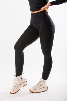 GoldBee Legíny Push-Up Pro Lycra Black (Barva Black, Velikost 3XL)