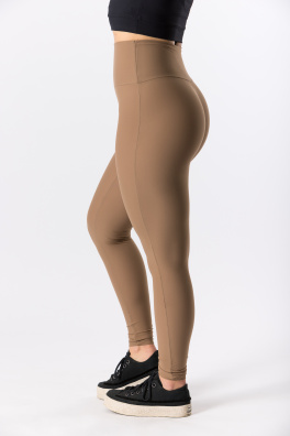 GoldBee Legíny Stahující Pas Compress Cappuccino (Barva Cappuccino, Velikost 3XL)