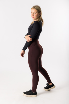 GoldBee Legíny Extra Comfort Chocolate (Barva Chocolate, Velikost 3XL)