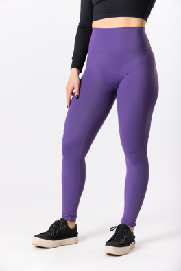 GoldBee Legíny Stahující Pas Power Purple (Barva Purple, Velikost 3XL)