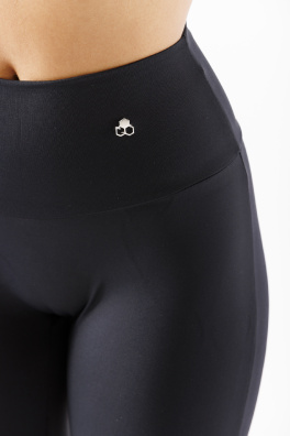 GoldBee Capri Legíny B2 Lycra Black (Barva Black, Velikost XS)