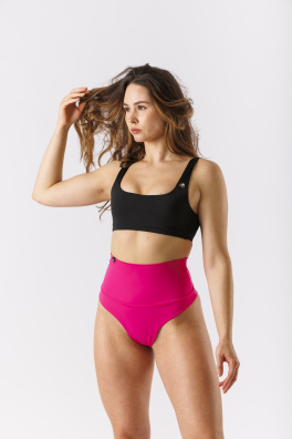 GoldBee Plavky Stahovací Brazilky Pink (Barva Pink, Velikost L)