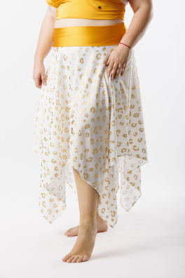 GoldBee Přehoz Na Plavky a Sukně White (Barva White, Velikost XL-XXL)