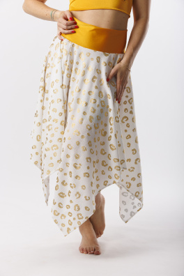 GoldBee Přehoz Na Plavky a Sukně White (Barva White, Velikost XL-XXL)