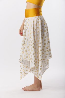 GoldBee Přehoz Na Plavky a Sukně White (Barva White, Velikost XL-XXL)