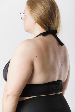 GoldBee Plavky Vrchní Díl Milf Black (Barva Black, Velikost 3XL)