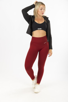GoldBee Legíny PerfectFit Bordo (Barva Bordo, Velikost 3XL)