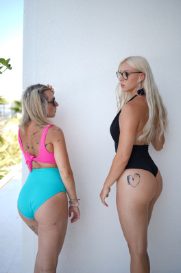 GoldBee Plavky Stahovací Kalhotky Aquamarine (Barva Aquamarine, Velikost 3XL)