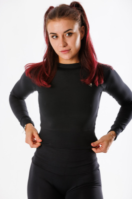 GoldBee Top BeClassic S Dlouhým Rukávem Black (Barva Black, Velikost L)