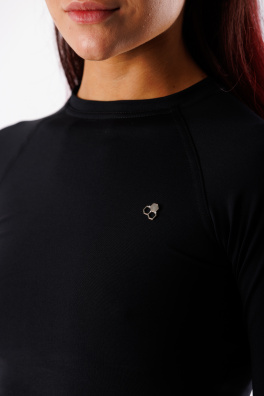 GoldBee Top BeClassic S Dlouhým Rukávem Black (Barva Black, Velikost L)