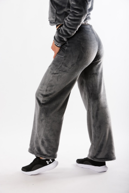 GoldBee Fluffy Kalhoty Grey (Barva Grey, Velikost L)