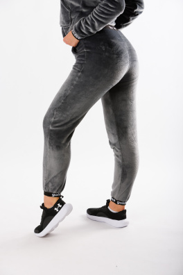 GoldBee Fluffy Tepláky Grey (Barva Grey, Velikost L)