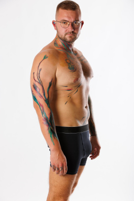 GoldBee Boxerky Navy (Barva Navy, Velikost L)