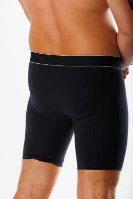 GoldBee Boxerky Dlouhé Navy (Barva Navy, Velikost L)