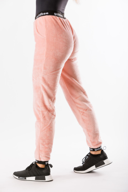 GoldBee Fluffy Tepláky Salmon (Barva Salmon, Velikost L)