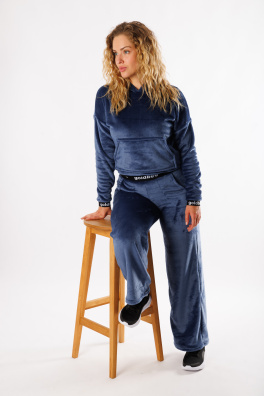 GoldBee Fluffy Kalhoty Jeans (Barva Jeans, Velikost L)