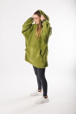 GoldBee Mikina Doba Ledová Apple Green (Barva Apple Green, Velikost XL-4XL)