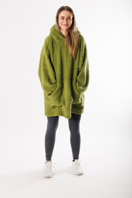 GoldBee Mikina Doba Ledová Apple Green (Barva Apple Green, Velikost XL-4XL)