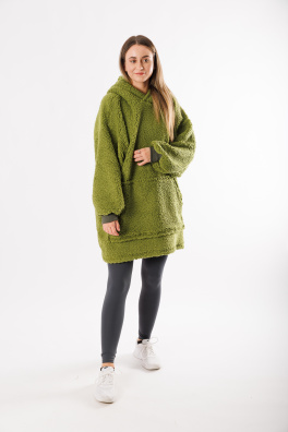 GoldBee Mikina Doba Ledová Apple Green (Barva Apple Green, Velikost XL-4XL)