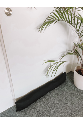 GoldBee Recyklovaný Válec Proti Průvanu Black (Barva Black, Velikost M)