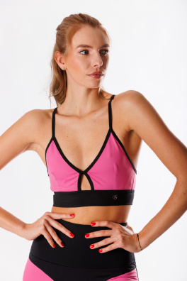 GoldBee Podprsenka Horny Old Pink (Barva Old Pink, Velikost L)