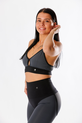 GoldBee Podprsenka Horny Grey (Barva Grey, Velikost L)