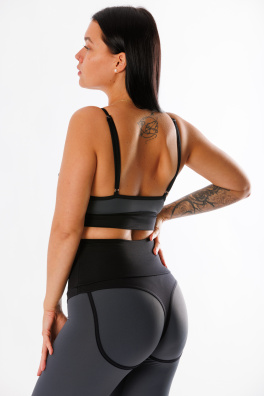 GoldBee Podprsenka Horny Grey (Barva Grey, Velikost L)