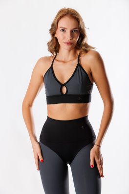 GoldBee Podprsenka Horny Grey (Barva Grey, Velikost L)