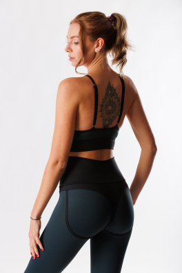 GoldBee Podprsenka Horny Onyx (Barva Onyx, Velikost L)