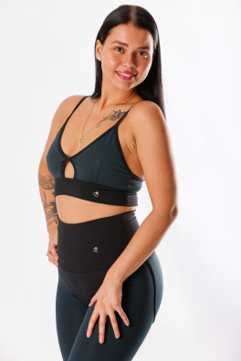 GoldBee Podprsenka Horny Onyx (Barva Onyx, Velikost L)