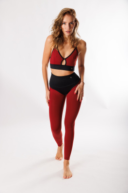 GoldBee Podprsenka Horny Brick Red (Barva Brick Red, Velikost L)