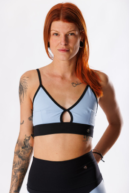 GoldBee Podprsenka Horny Baby Blue (Barva Baby Blue, Velikost L)