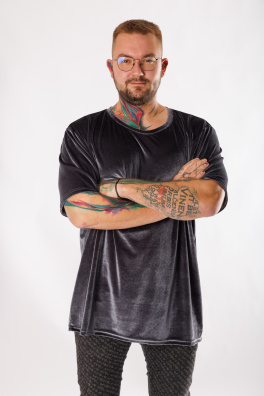 GoldBee Pánské Semišové Tričko Grey (Barva Grey, Velikost L)