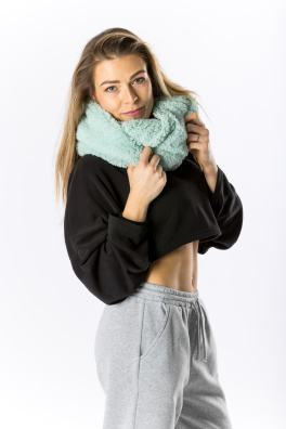 GoldBee Kruhová Šála Doba Ledová Green (Barva Green, Velikost M)