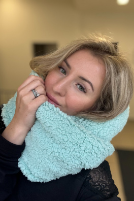 GoldBee Kruhová Šála Doba Ledová Green (Barva Green, Velikost M)