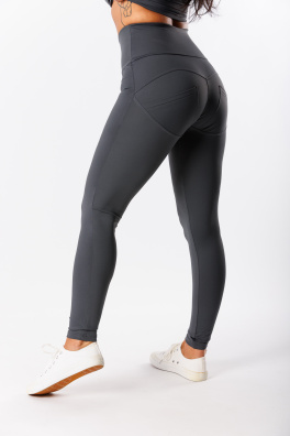 GoldBee Legíny Push-Up Pro Lycra Grey (Barva Grey, Velikost 3XL)