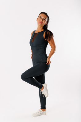 GoldBee Legíny Push-Up Pro Lycra Onyx (Barva Onyx, Velikost 3XL)