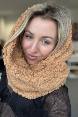 GoldBee Kruhová Šála Doba Ledová Naturels (Barva Naturels, Velikost M)