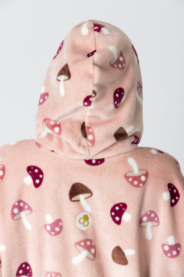 GoldBee Mikina Doba Ledová Fluffy Mushrooms (Barva Mushrooms, Velikost XS-L)