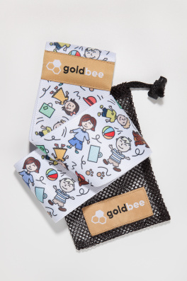 GoldBee Posilovací guma BeBooty 80 Kids (Barva Kids, Velikost L)